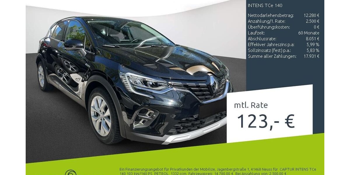Renault Captur 60.382 km 14.260 &euro; Borken 46325