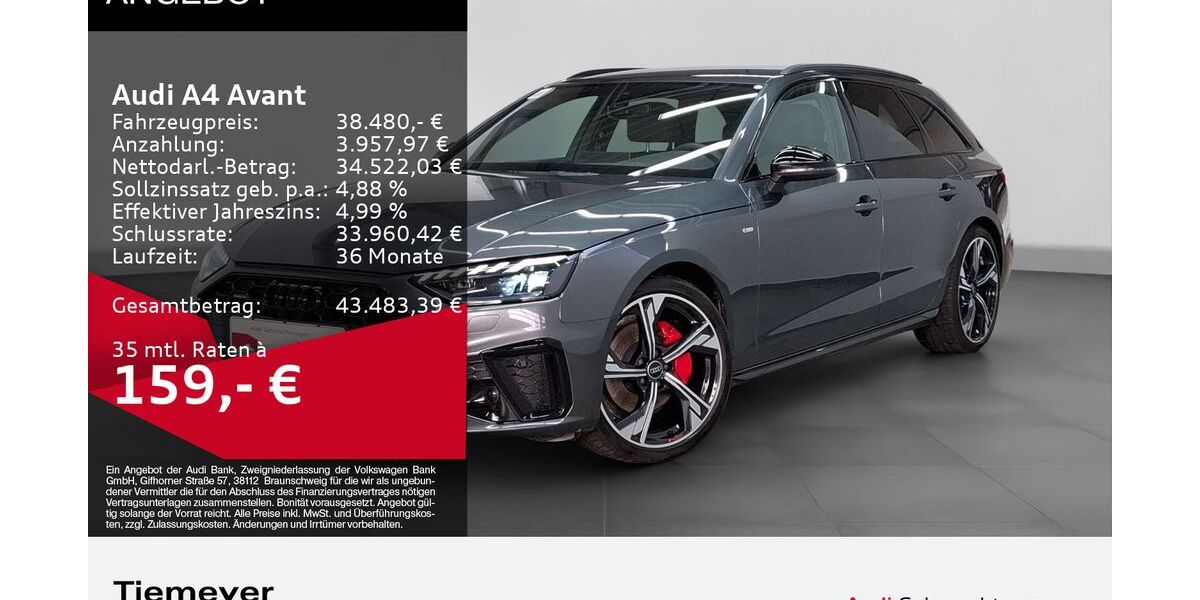 Audi A4 18.330 km 37.480 &euro; Bochum 44809