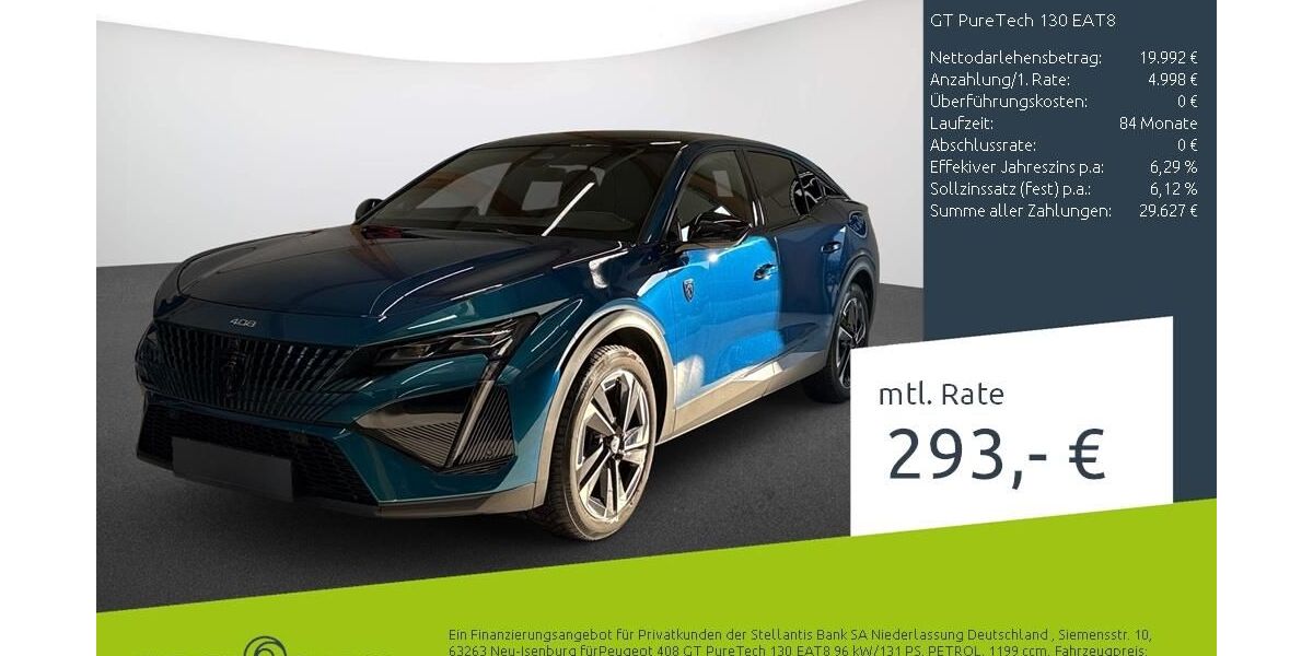 Peugeot 408 29.446 km 24.990 &euro; Dülmen 48249