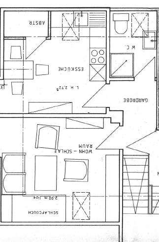 Etagenwohnung Borken - 1 Zimmer, 33 m&sup2;, 260&euro; | Angebot:27720992