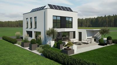 NEUBAU - FREISTEHEND, MASSIV UND MODERN - KFW 40 - Haus Essen Stadtbezirk VII | Angebot:26543906