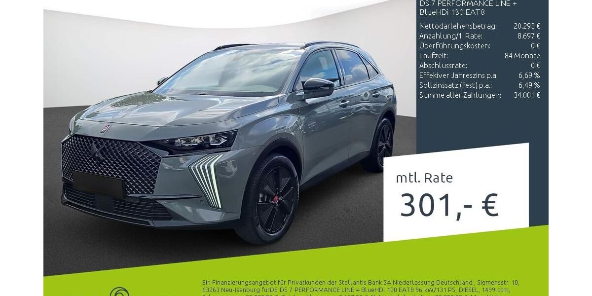 DS Automobiles DS7 (Crossback) 32.554 km 28.990 &euro; Dülmen 48249