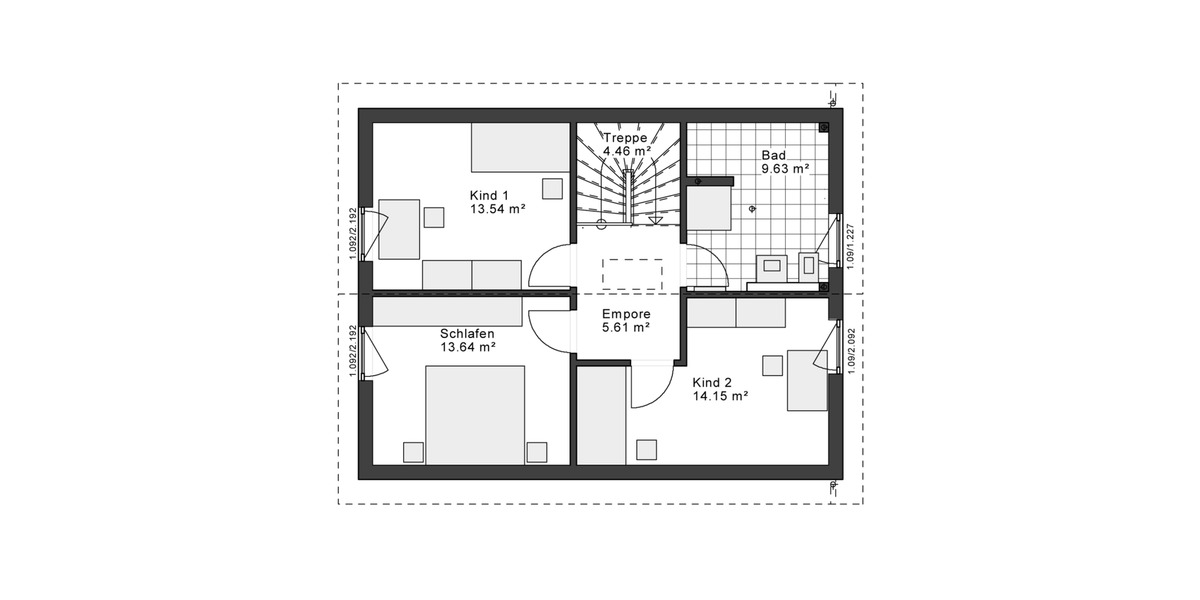 Einfamilienhaus Lünen - 3 Zimmer, 120 m&sup2;, 1.580&euro; | Angebot:26396044