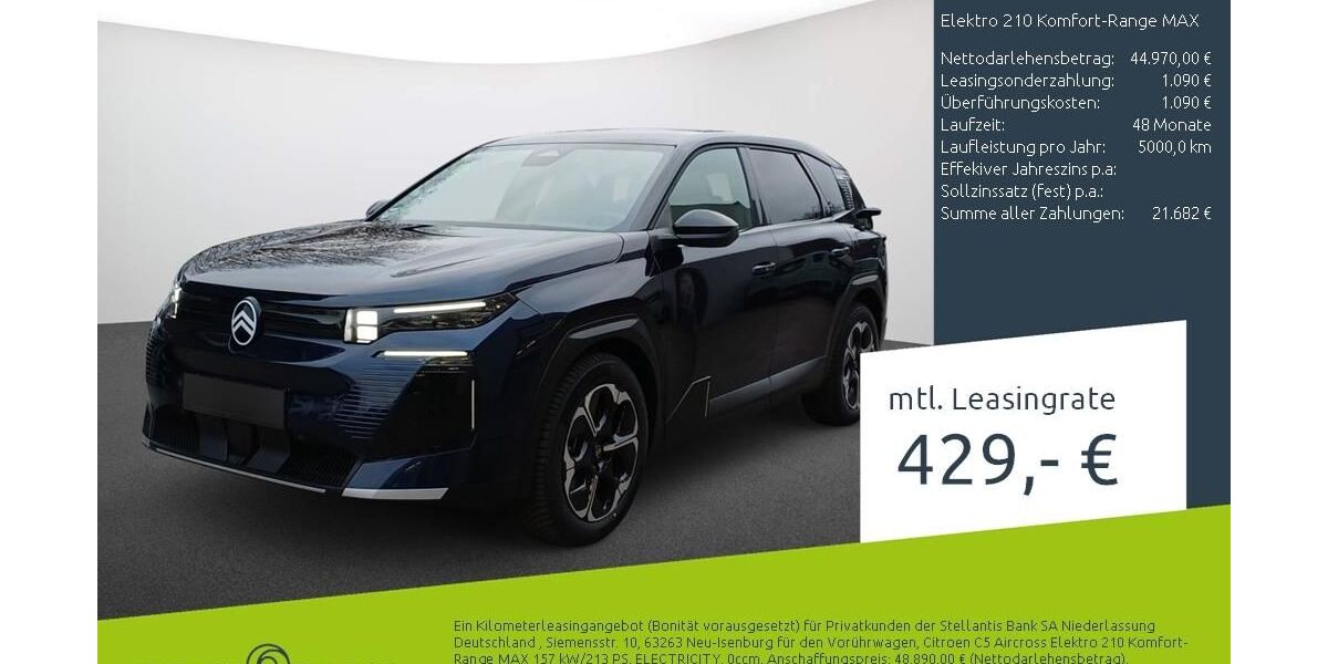 Citroen C5 Aircross 17.024 km 44.860 &euro; Dortmund 44263