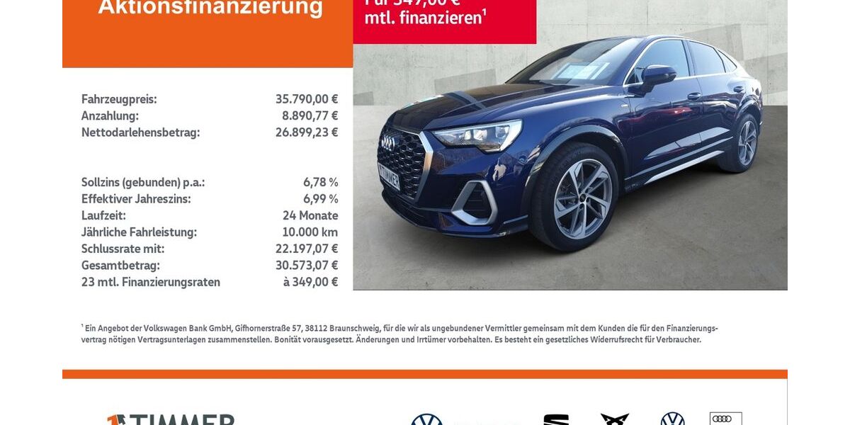 Audi Q3 54.069 km 34.330 &euro; Borken 46325