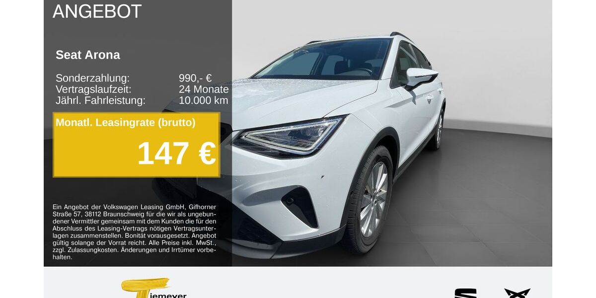 Seat Arona 15.405 km 22.480 &euro; Recklinghausen 45663