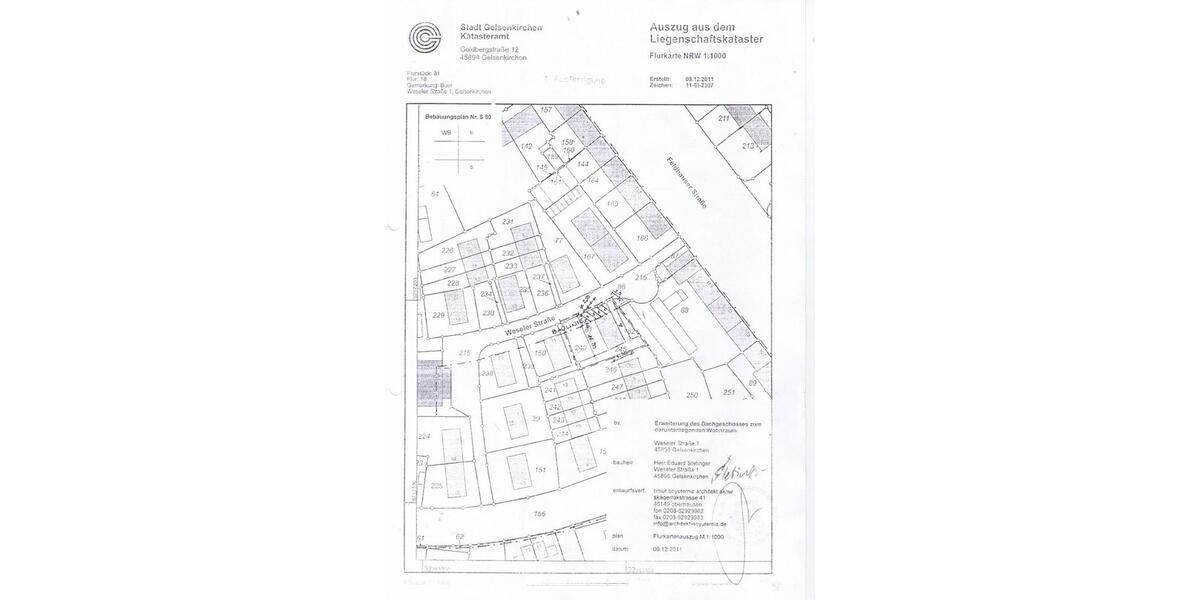 Etagenwohnung Gelsenkirchen Gelsenkirchen-Nord - 6.5 Zimmer, 170 m&sup2;, 360.000&euro; | Angebot:26561307