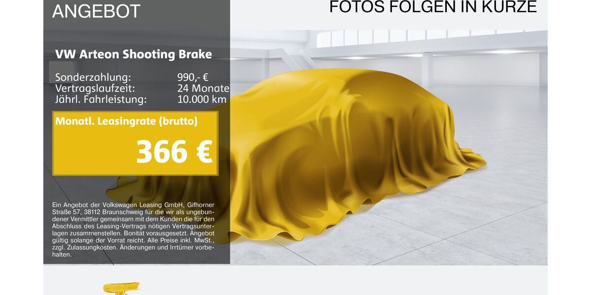 VW Arteon 36.366 km 36.480 &euro; Recklinghausen 45663