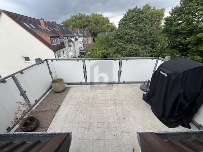 BLICK INS GRÜNE, 2 BALKONE & VIEL POTENZIAL - Dachgeschoßwohnung Recklinghausen | Angebot:27665241