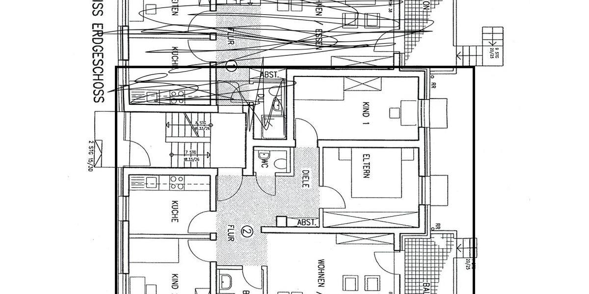 Erdgeschoßwohnung Gelsenkirchen Gelsenkirchen-Nord - 3 Zimmer, 90 m&sup2;, 309.000&euro; | Angebot:26955709