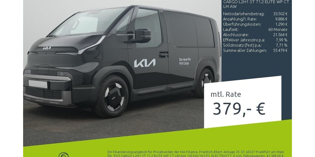 Kia PV5 2.500 km 43.388 &euro; Borken 46325