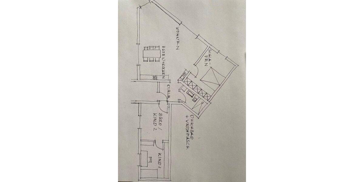 Dachgeschoßwohnung Oberhausen Osterfeld - 4 Zimmer, 85 m&sup2;, 815&euro; | Angebot:27596722