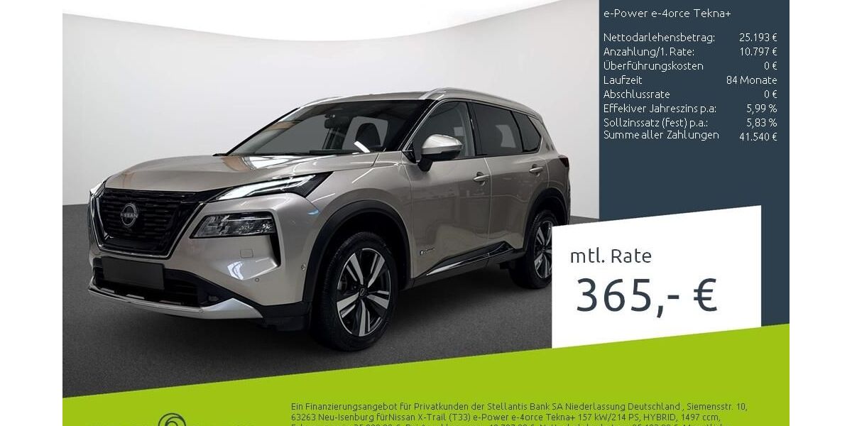 Nissan X-Trail 34.174 km 33.999 &euro; Dülmen 48249