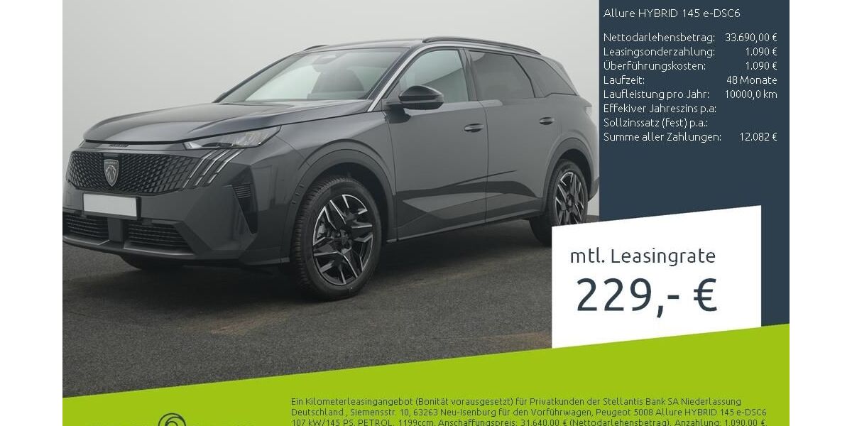 Peugeot 5008 1.500 km 33.555 &euro; Dülmen 48249