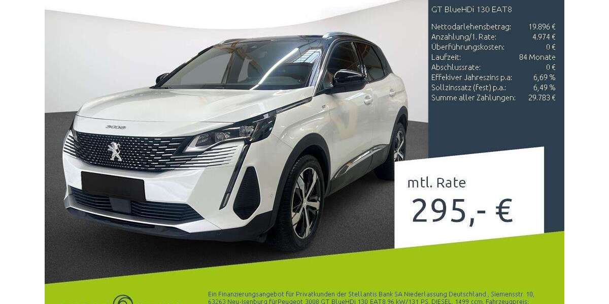 Peugeot 3008 49.850 km 24.870 &euro; Dülmen 48249