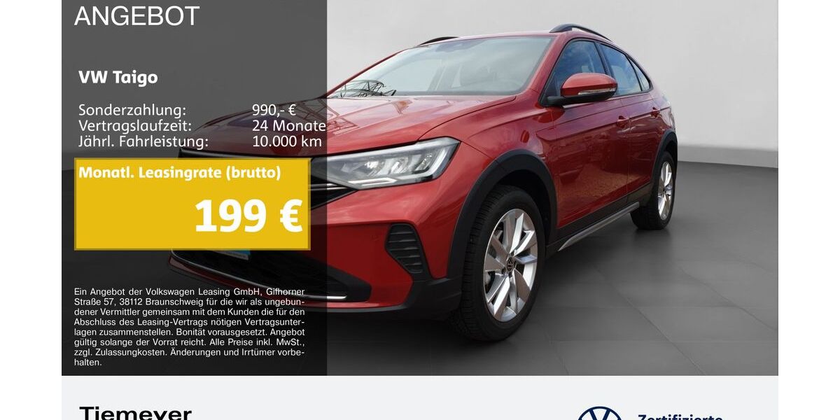 VW Taigo 6.809 km 22.790 &euro; Bochum 44892