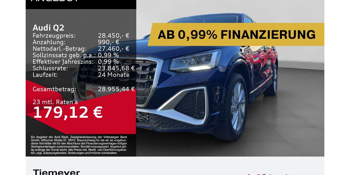 Audi Q2 23.647 km 28.450 &euro; Dorsten 46284