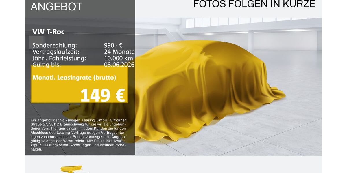 VW T-Roc 17.371 km 22.720 &euro; Gelsenkirchen 45888