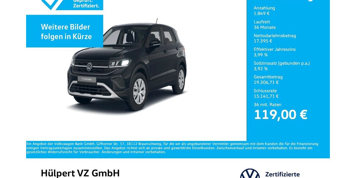 VW T-Cross 8.768 km 19.244 &euro; Dortmund 44379