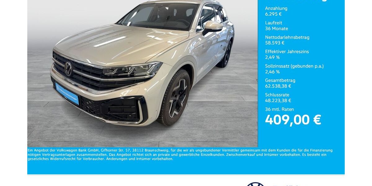 VW Touareg 7.562 km 62.998 &euro; Dortmund 44141