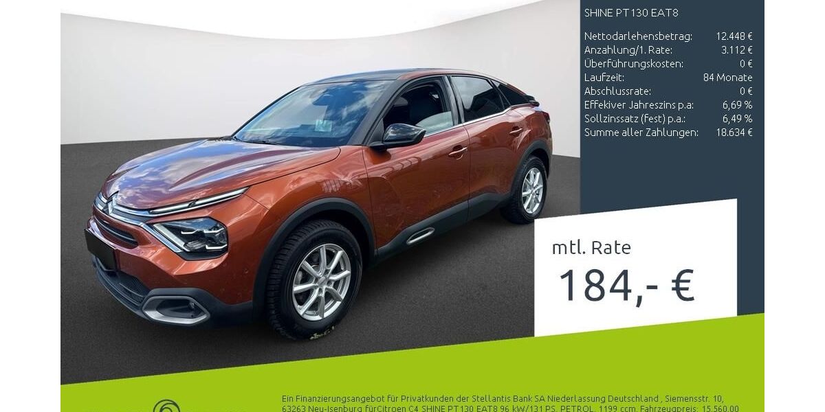 Citroen C4 24.391 km 15.560 &euro; Dülmen 48249
