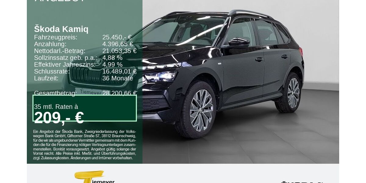 Skoda Kamiq 26.688 km 24.930 &euro; Bochum 44809