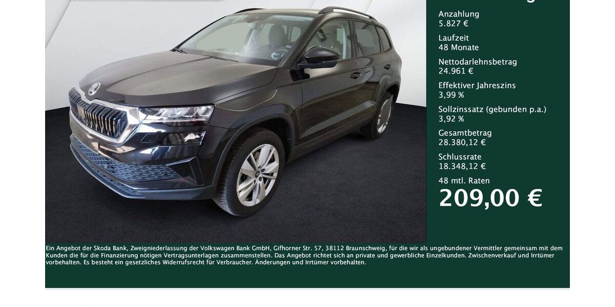 Skoda Karoq 7.986 km 30.788 &euro; Dortmund 44269