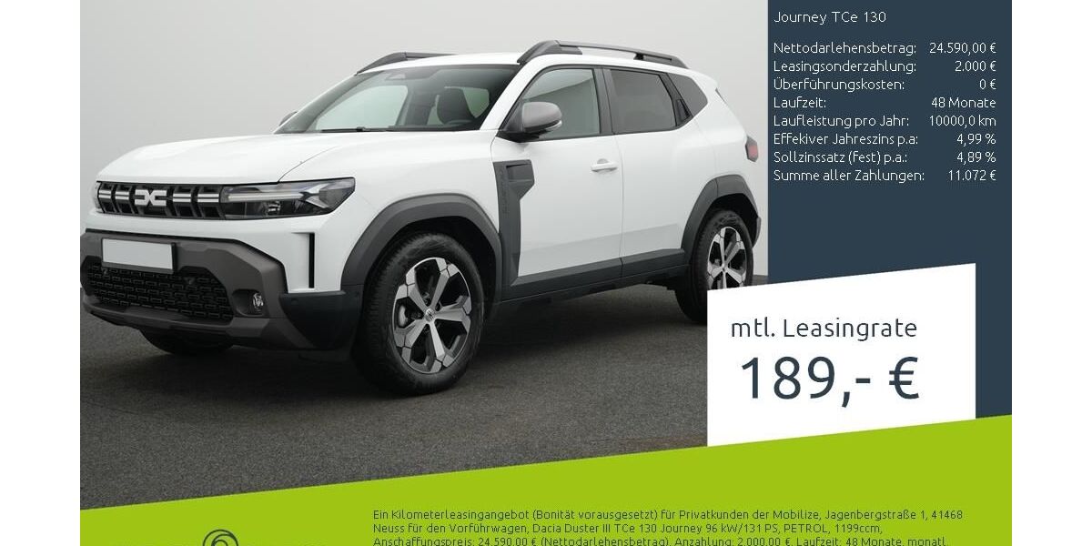 Dacia Duster 1.500 km 24.460 &euro; Borken 46325