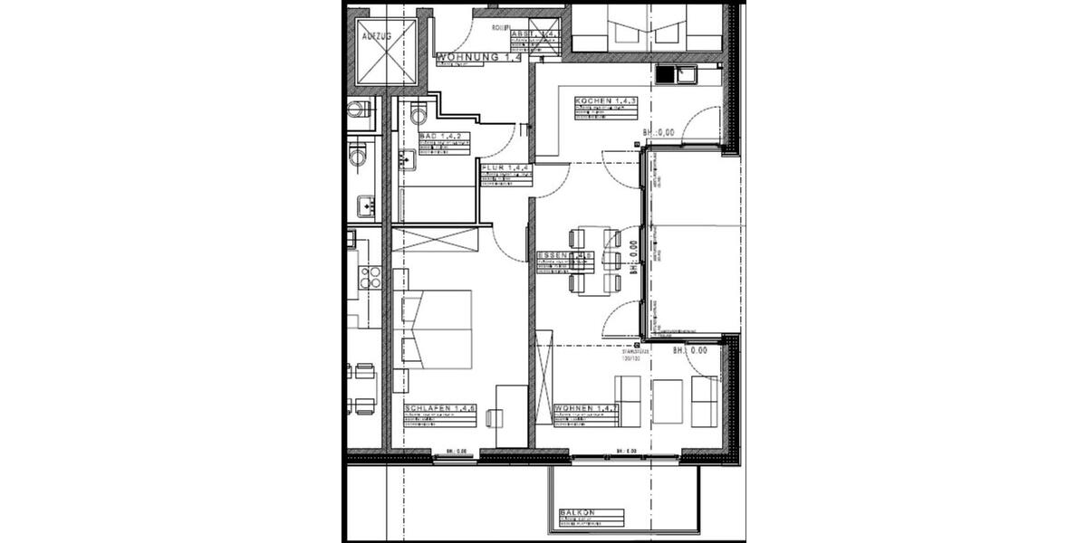 Etagenwohnung Dülmen - 2 Zimmer, 76 m&sup2;, 829&euro; | Angebot:26461487