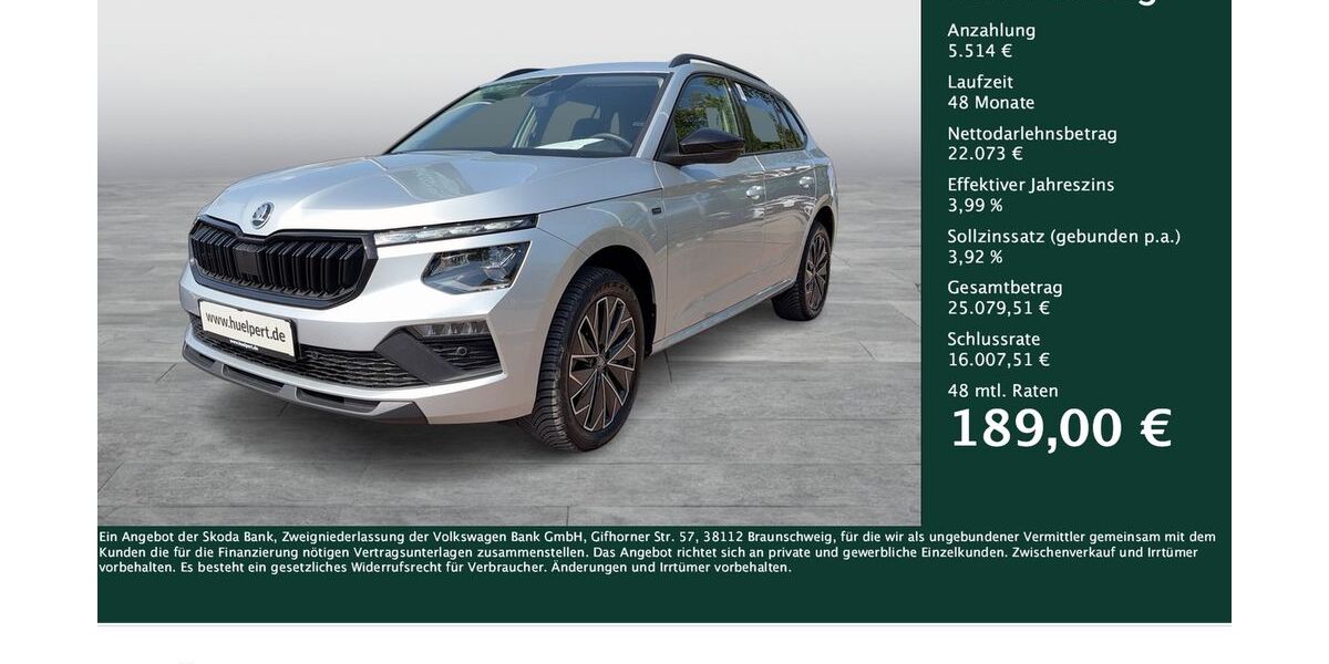 Skoda Kamiq 10.907 km 27.587 &euro; Dortmund 44269