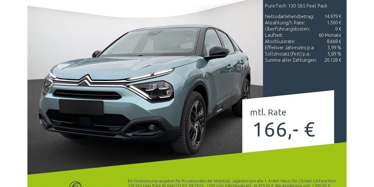 Citroen C4 7.855 km 16.479 &euro; Borken 46325