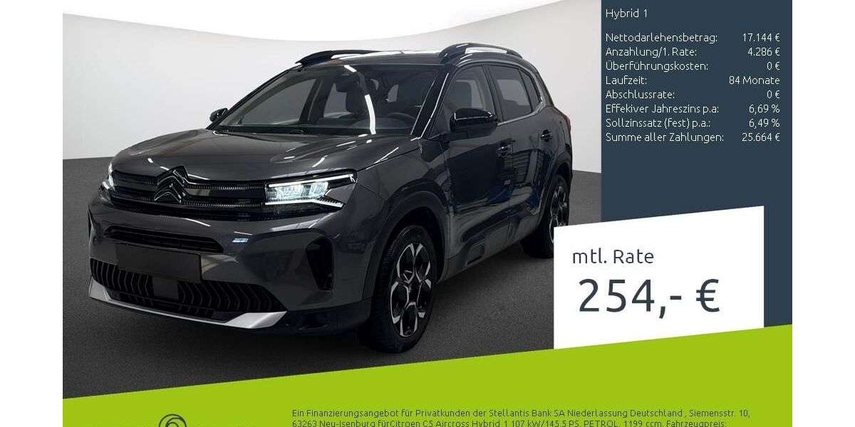 Citroen C5 Aircross 44.164 km 21.430 &euro; Dülmen 48249
