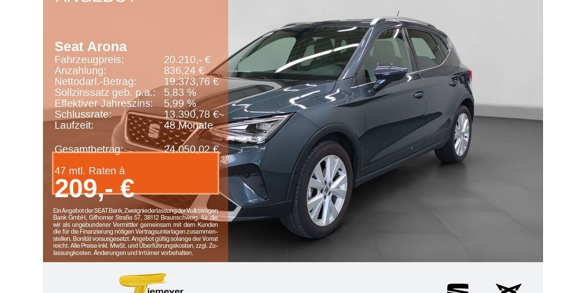 Seat Arona 35.287 km 20.210 &euro; Bochum 44809
