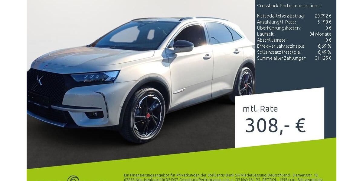 DS Automobiles DS7 (Crossback) 42.667 km 25.976 &euro; Dülmen 48249