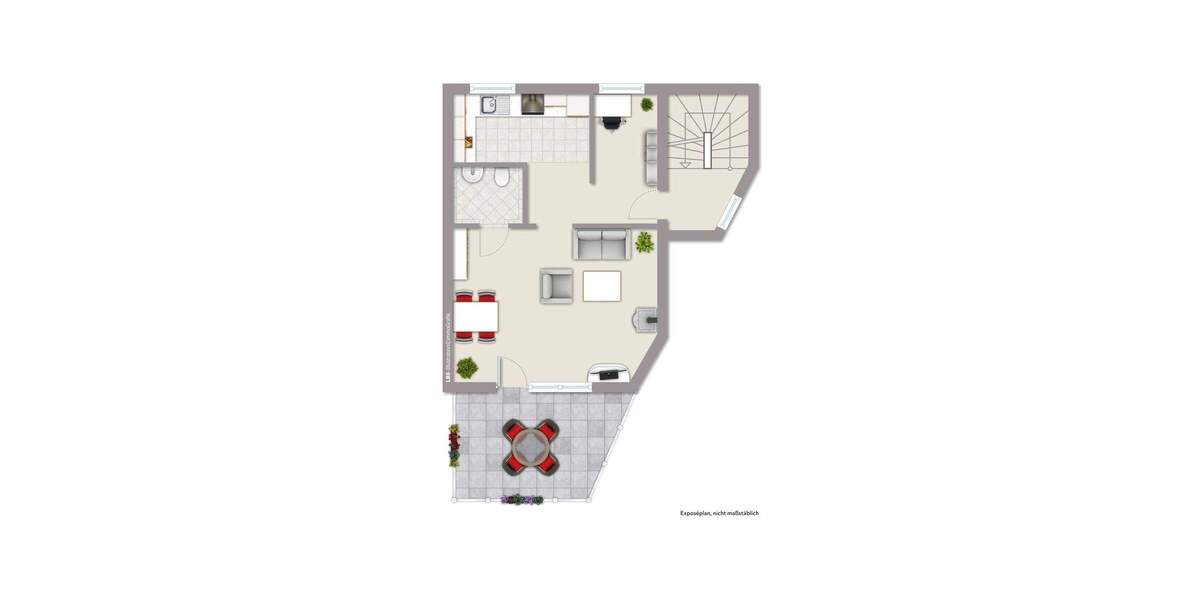 Etagenwohnung Marl Brassert - 5 Zimmer, 88 m&sup2;, 239.000&euro; | Angebot:25798132