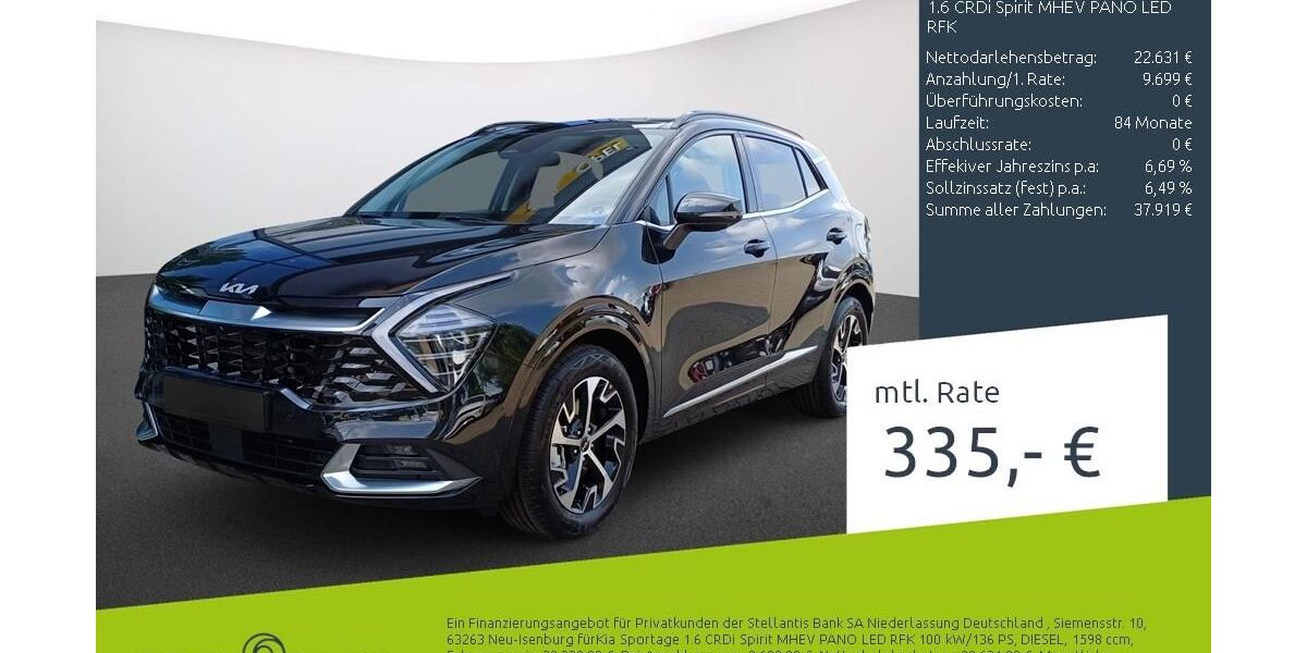 Kia Sportage 17.900 km 32.330 &euro; Borken 46325