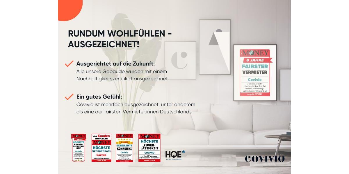 Etagenwohnung Mülheim an der Ruhr Dümpten - 2 Zimmer, 48 m&sup2;, 498&euro; | Angebot:26272880