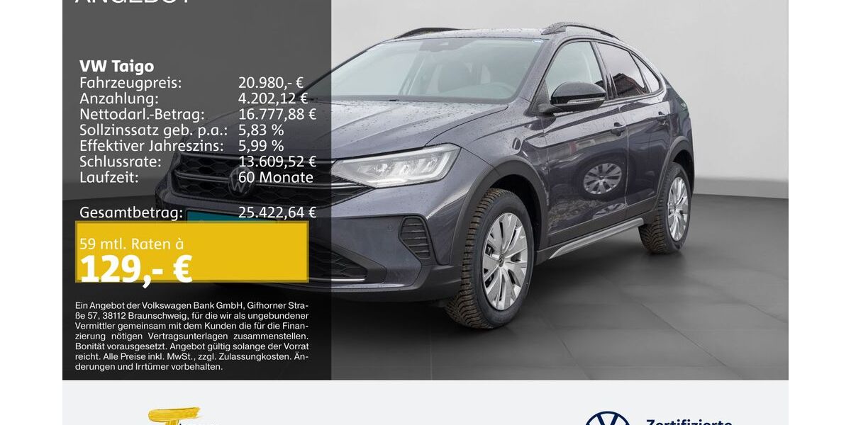 VW Taigo 12.265 km 18.780 &euro; Oberhausen 46047