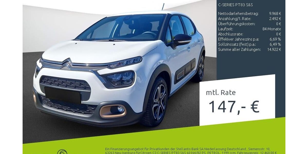 Citroen C3 29.038 km 12.639 &euro; Dülmen 48249