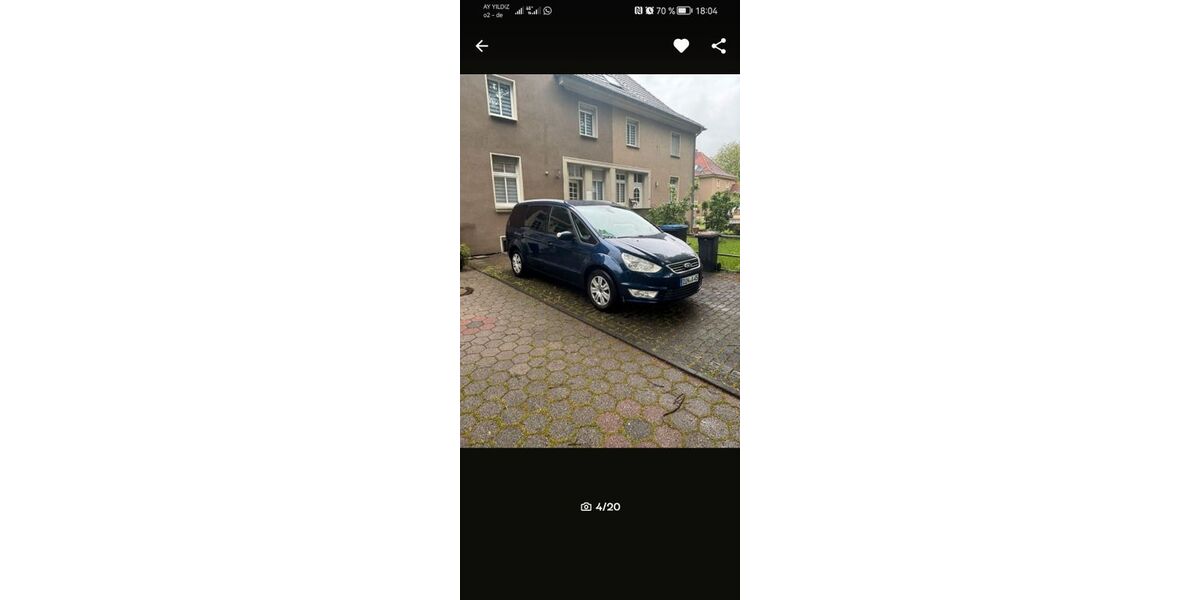 Ford Galaxy 378.000 km 3.799 &euro; Dinslaken 46537