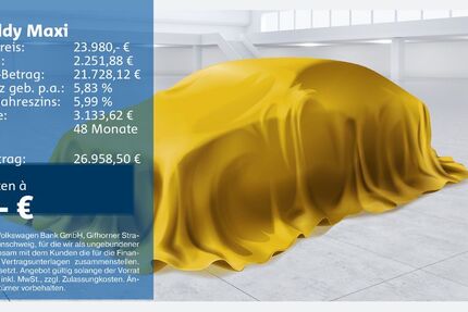 VW Caddy Maxi 68.293 km 23.980 &euro; Castrop-Rauxel 44575