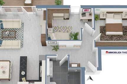 Wohnung Bottrop / Fuhlenbrock Fuhlenbrock - 3.5 Zimmer, 87 m&sup2;, 447.500&euro; | Angebot:21184108