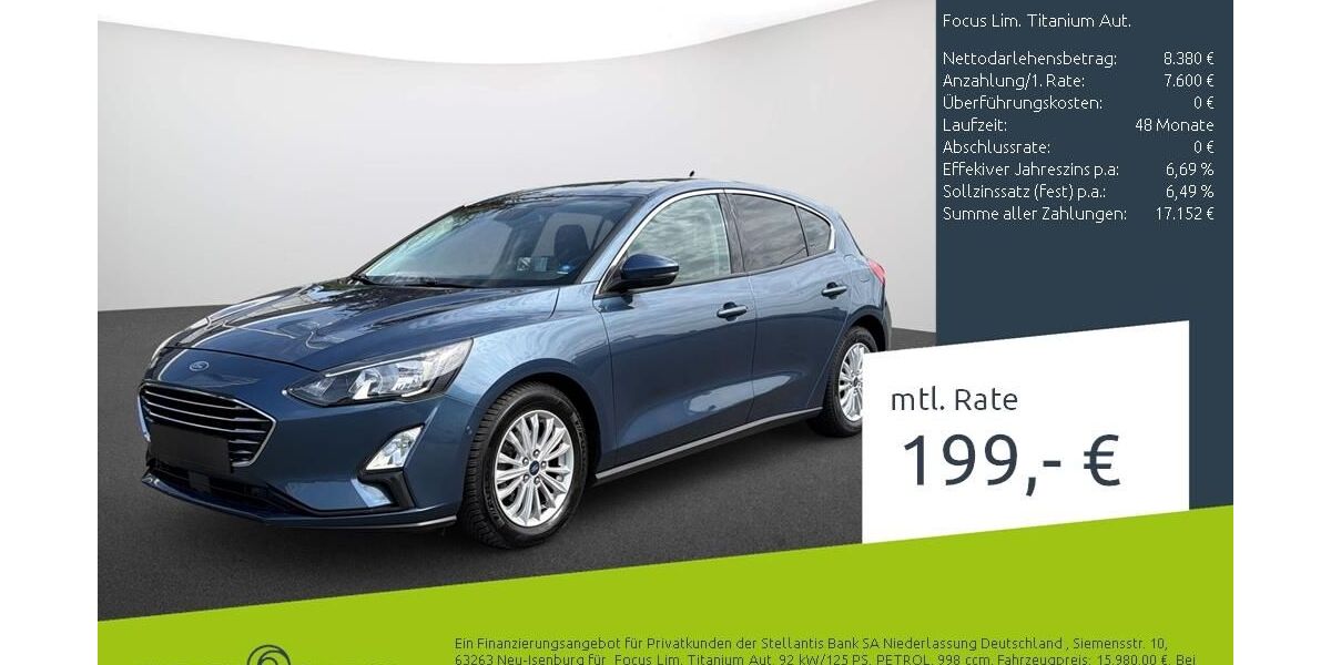 Ford Focus 62.525 km 14.870 &euro; Borken 46325