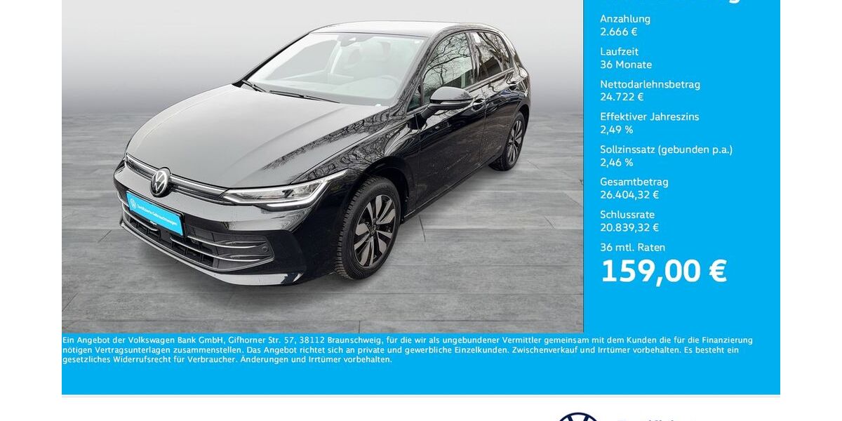VW Golf 9.000 km 26.444 &euro; Dortmund 44379