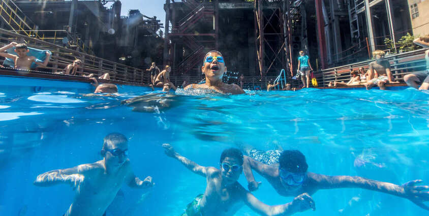Werksschwimmbad - Badespaß auf der Kokerei Zollverein 26.07.2026 Kokerei Zollverein