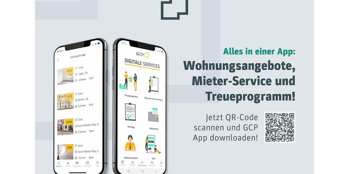 Etagenwohnung Marl Alt-Marl - 2 Zimmer, 48 m&sup2;, 383&euro; | Angebot:26326556
