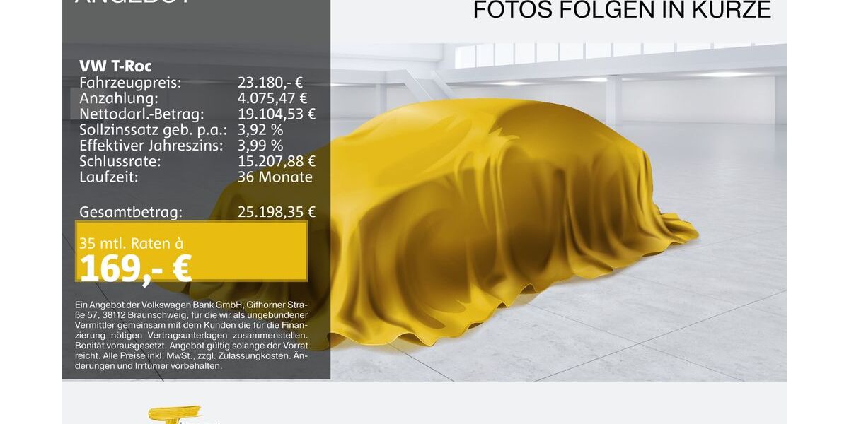 VW T-Roc 41.025 km 21.880 &euro; Recklinghausen 45663