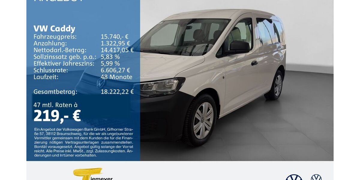 VW Caddy 119.769 km 15.740 &euro; Gelsenkirchen 45888