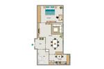 Etagenwohnung Lünen Brambauer - 2.5 Zimmer, 60 m&sup2;, 456&euro; | Angebot:22735166