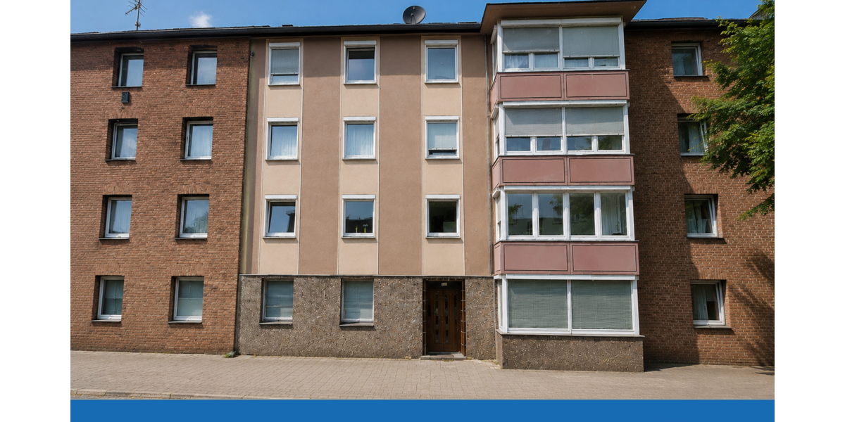 Etagenwohnung Gelsenkirchen Gelsenkirchen-Mitte - 2 Zimmer, 50 m&sup2;, 349&euro; | Angebot:27704614